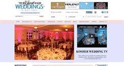 Desktop Screenshot of greatkosherweddings.com